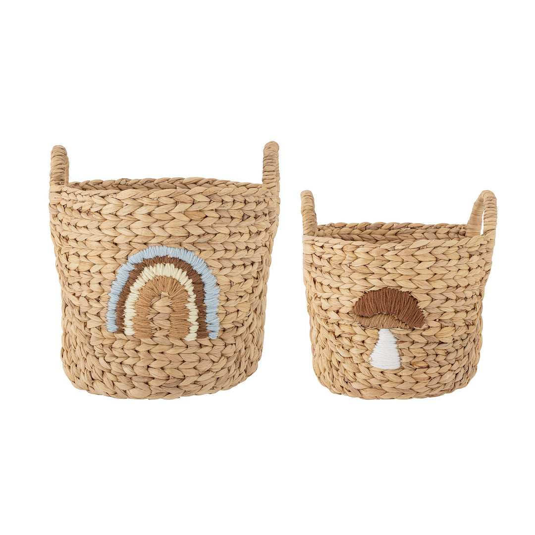 Aufbewahrungskörbe Agnes - 2er-Set - Bloomingville - CloverLiving.COM