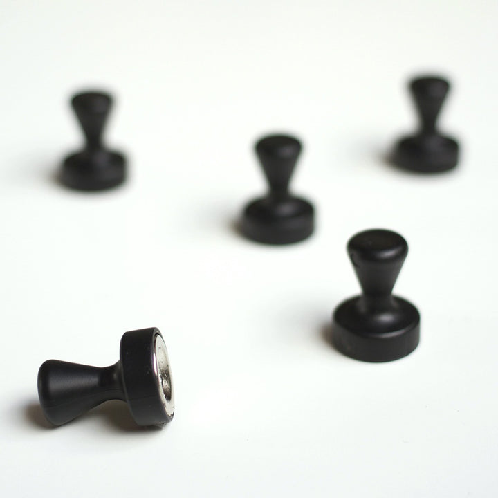 Pfandmagnete - schwarz - 5 Stück