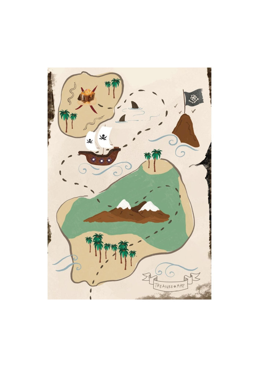 Poster Pirat - Clover Living - CloverLiving.COM