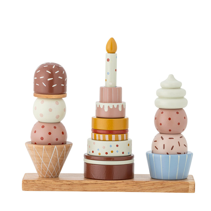 Spielzeug-Set Kuchen Celebrate - Holz - Bloomingville - CloverLiving.COM