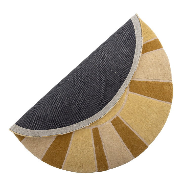 Sonnenteppich – rund – Ø110 cm – Bloomingville - CloverLiving.COM