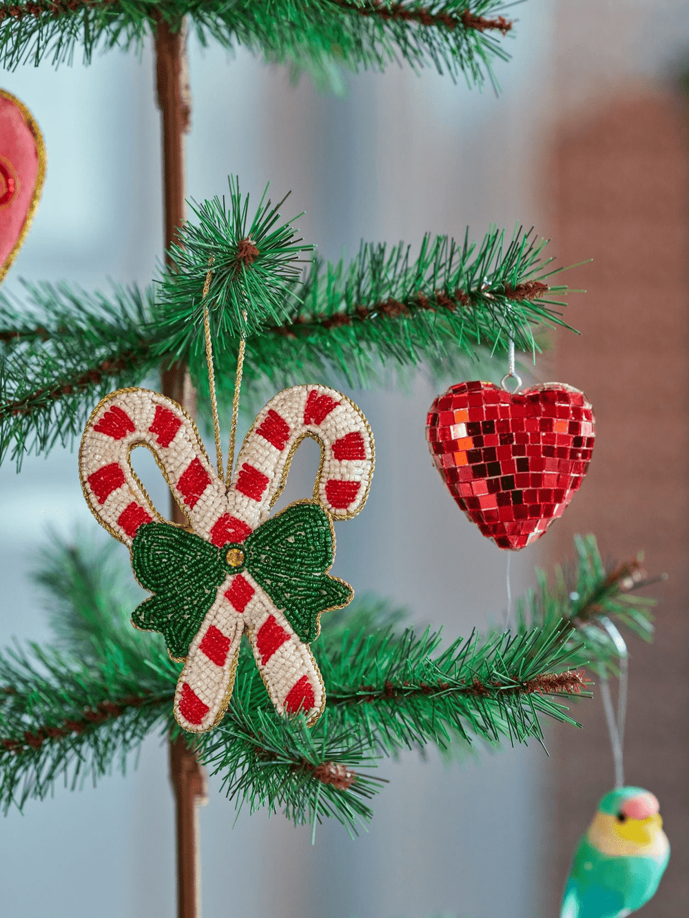 Zuckerstange Perle Weihnachtsdekoration - Rice - CloverLiving.COM