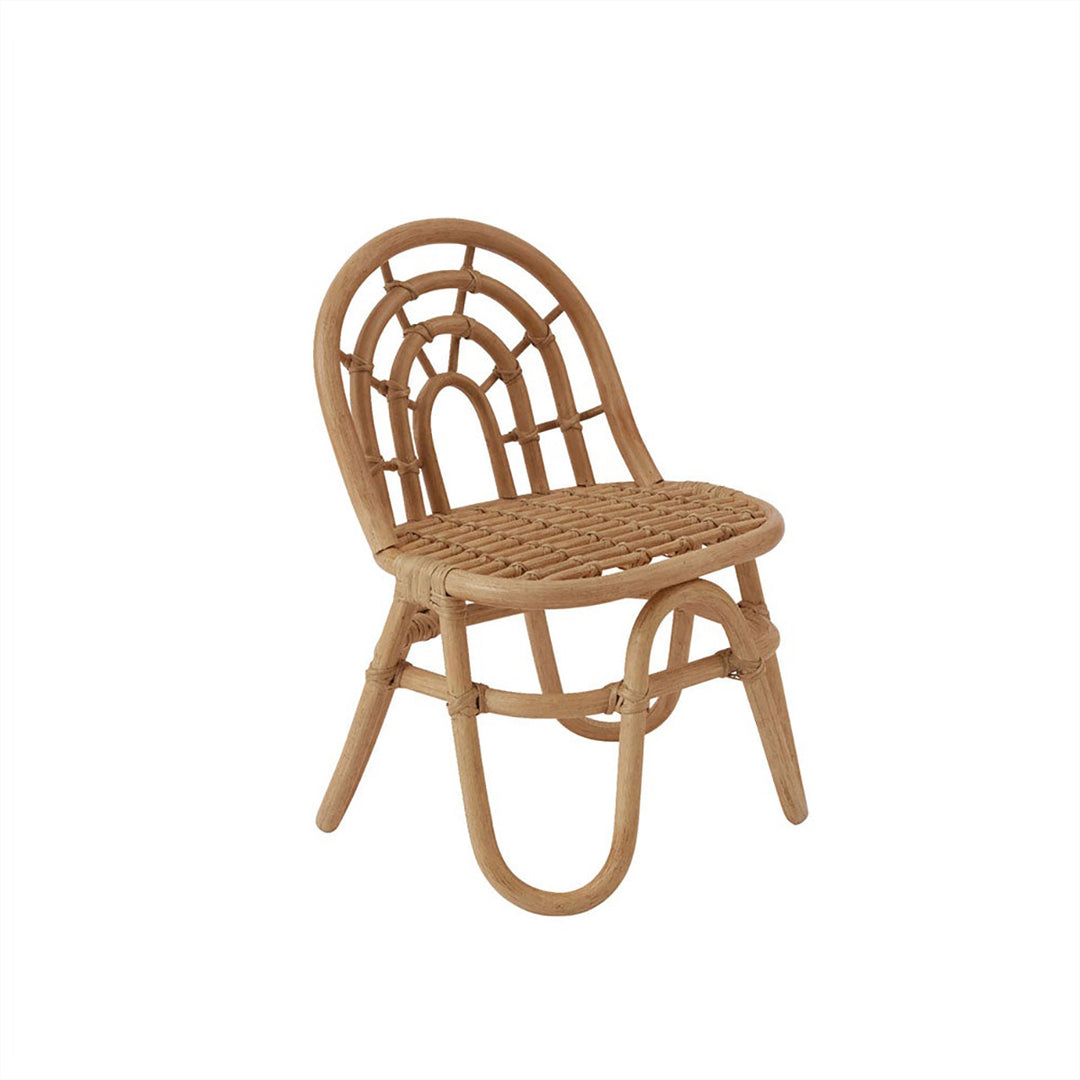 Rattan High Chair Rainbow