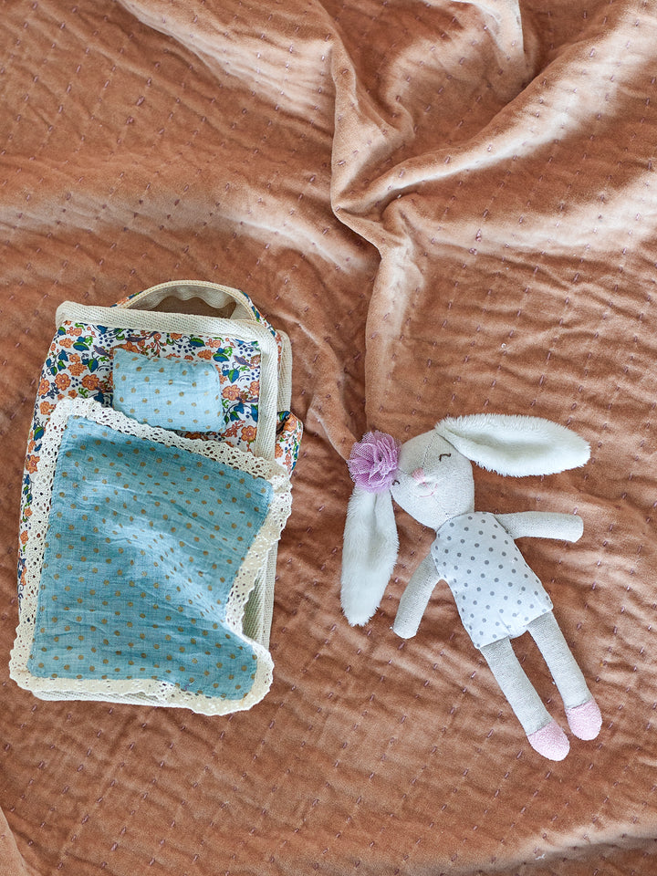 Dress-up doll Milly with suitcase