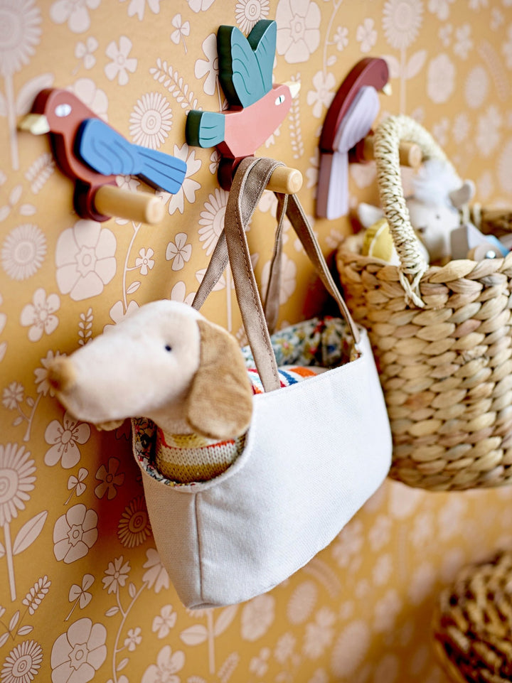 Stuffed animal Hilena with bag - Bloomingville - CloverLiving.com
