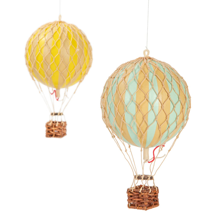 Hot Air Balloon Decoration Flying the Skies Mobile - Pastel - Authentic Models - CloverLiving.com