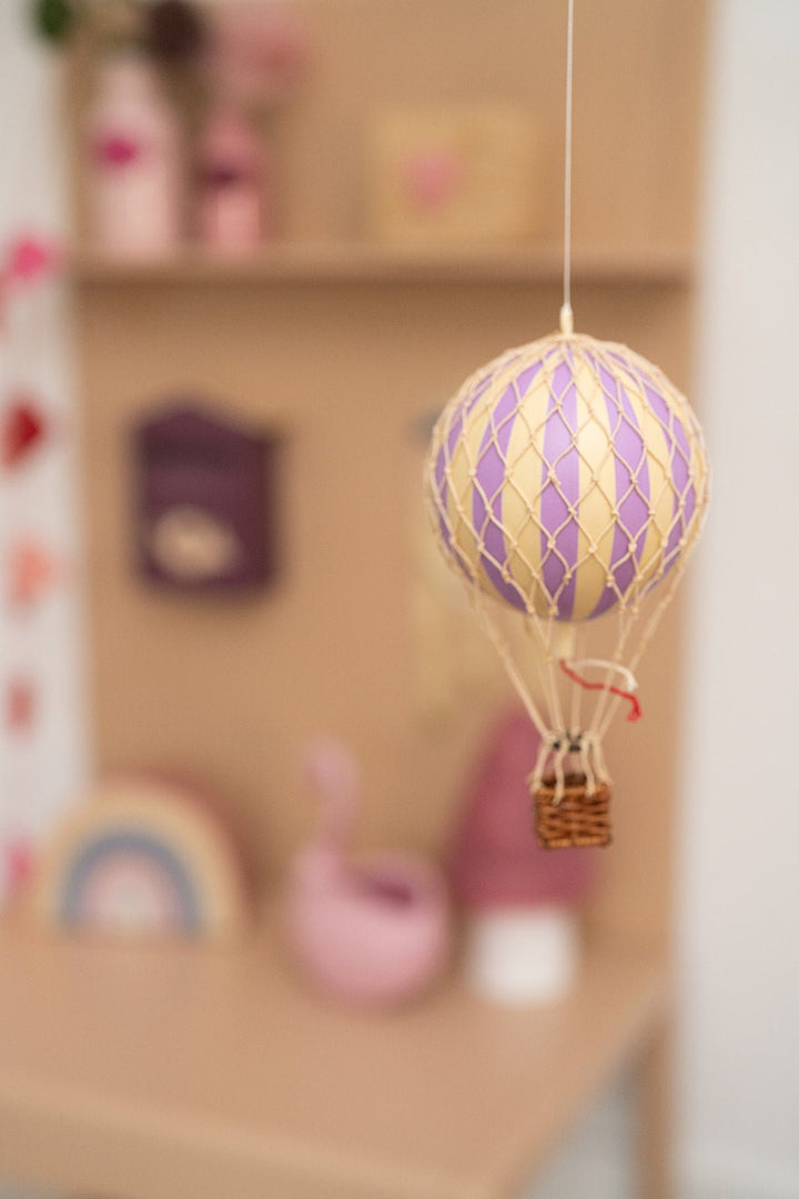 Hot Air Balloon Decoration Flying the Skies Mobile - Pastel - Authentic Models - CloverLiving.com