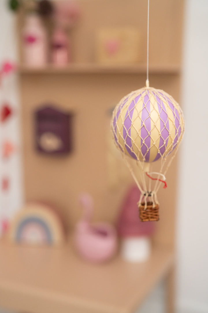 Hot Air Balloon Decoration Flying the Skies Mobile - Pastel