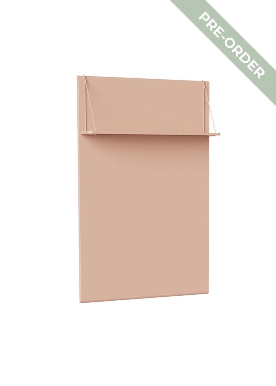 Magnetic board with shelf Pippa Peach - Clover Living - CloverLiving.com