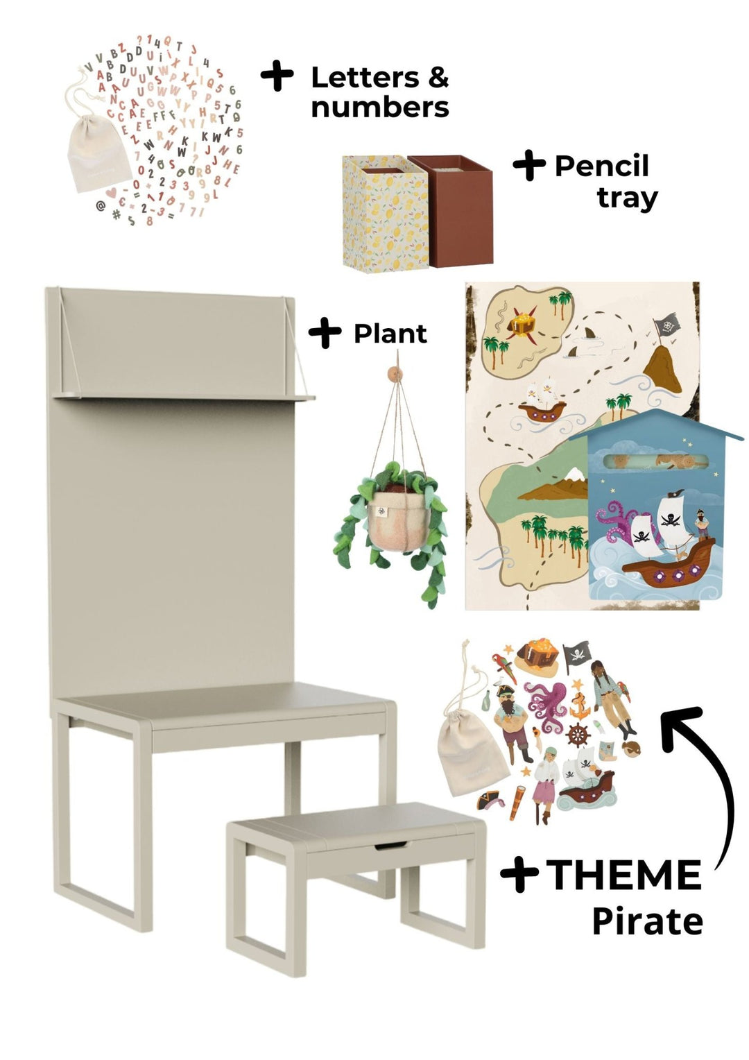 Package 3 - Olly Olive -Pirate- Clover Living - CloverLiving.com