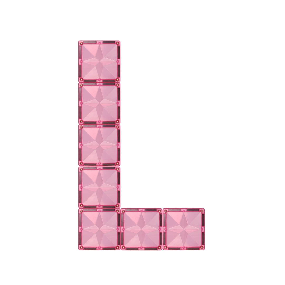 Pastel Magnetic Building Blocks – 100 pieces - Coblo - CloverLiving.com