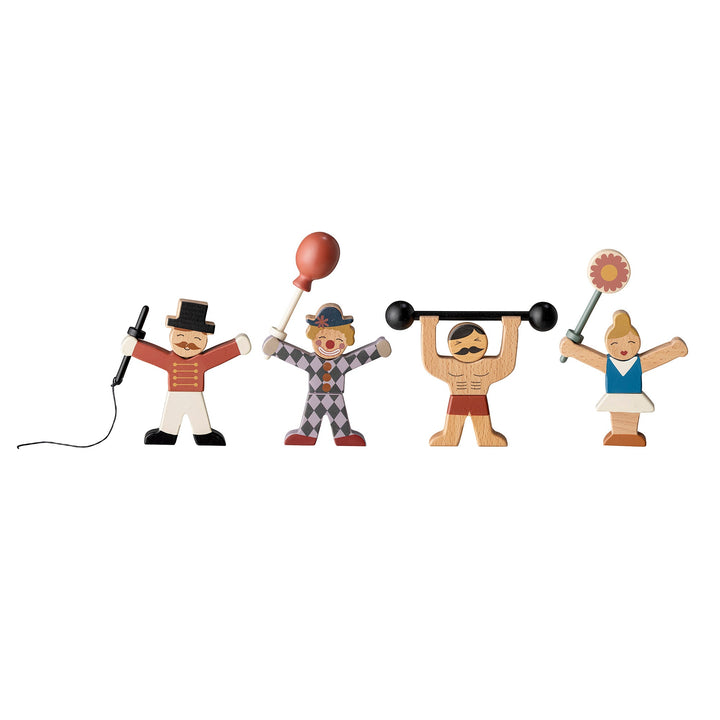 Rossaio Circus Toy Set - Wood - Bloomingville - CloverLiving.com