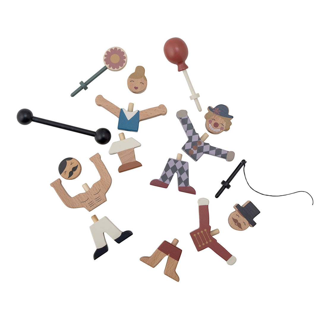 Rossaio Circus Toy Set - Wood - Bloomingville - CloverLiving.com