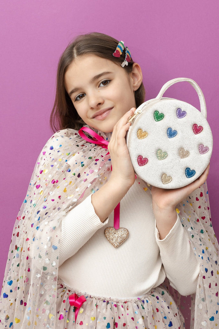 Shoulder bag Jazzy Hearts - Mimi & Lula - CloverLiving.com