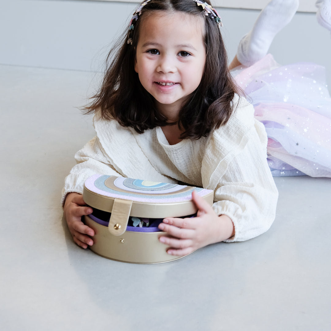 Rainbow Jewelry Box - Lilac