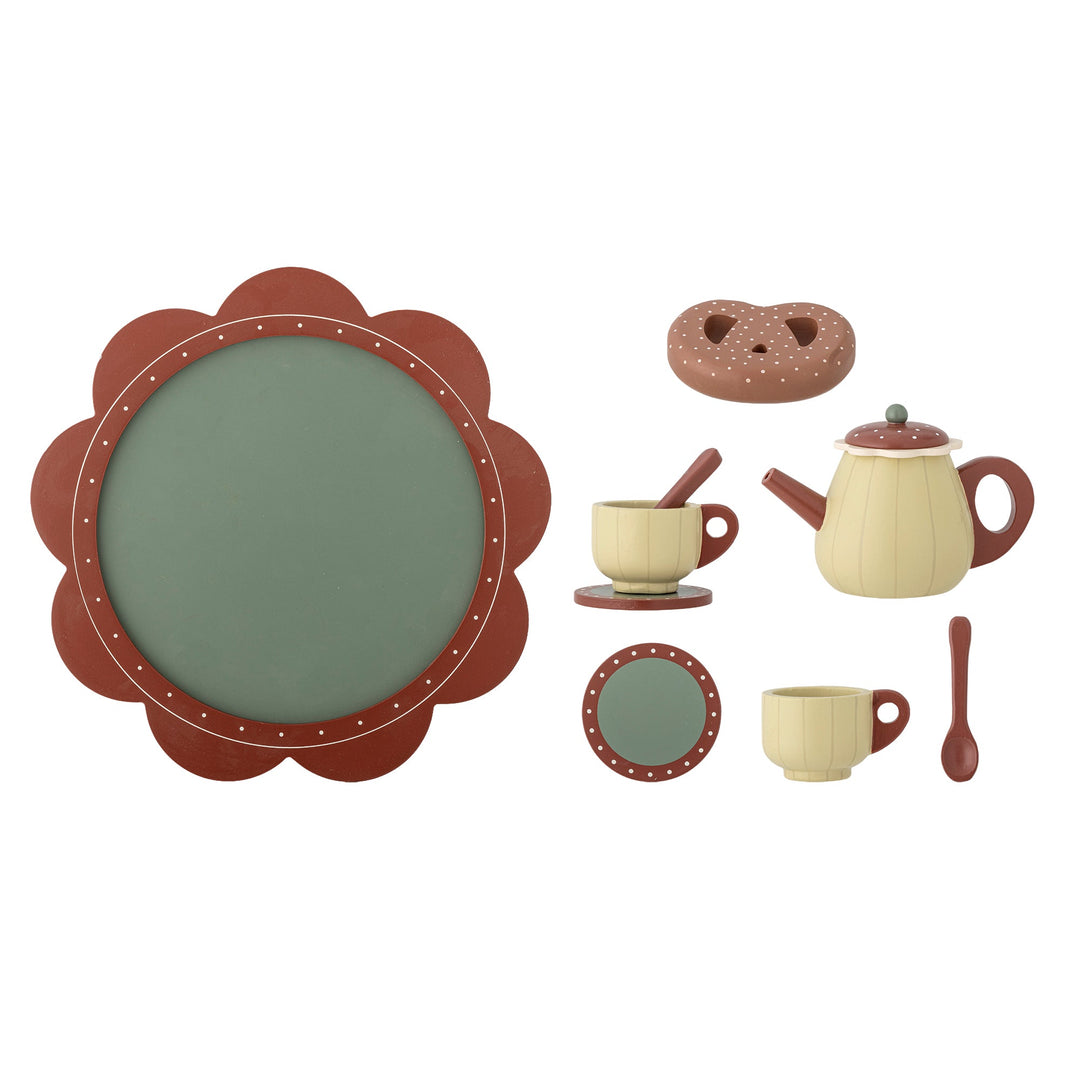 Toy tea set Bette - Wood - Bloomingville - CloverLiving.com