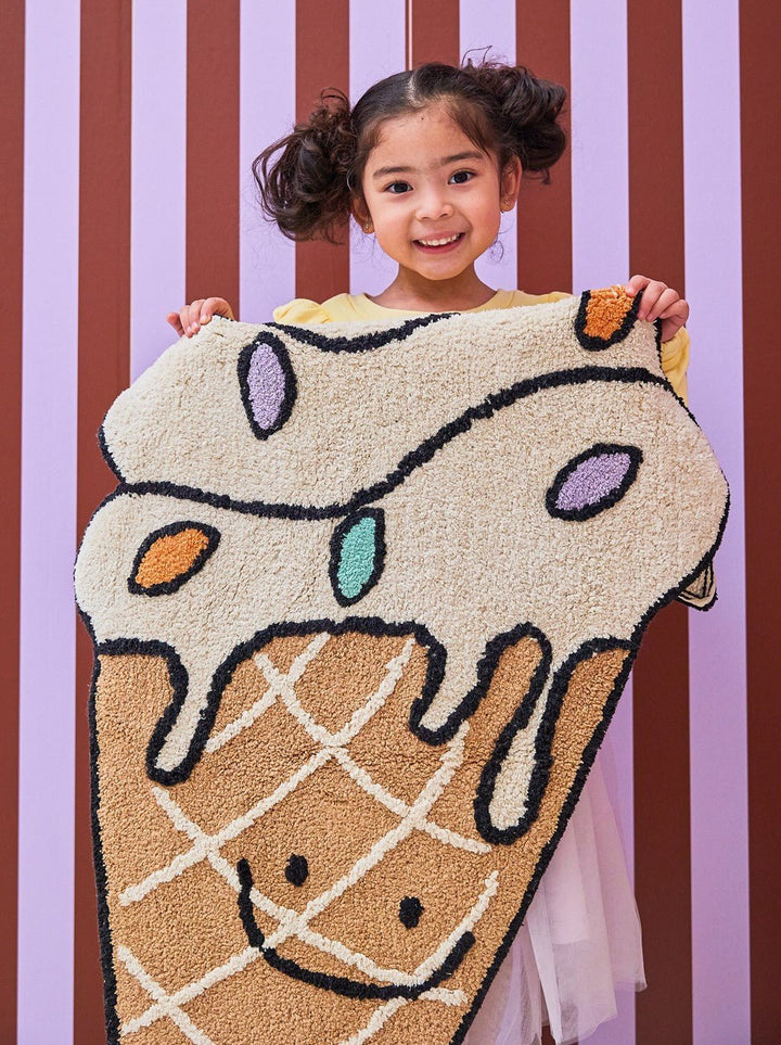 Ice Cream Rug - Tapis Petit - CloverLiving.com