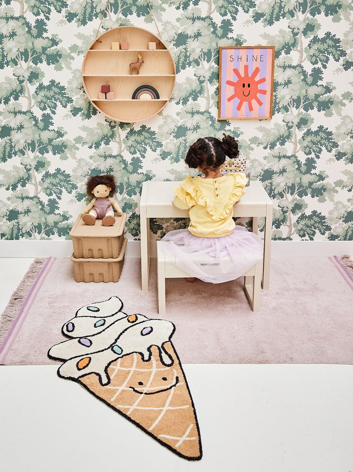 Ice Cream Rug - Tapis Petit - CloverLiving.com