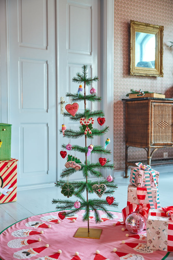 Candy Cane Bead Christmas Decorations