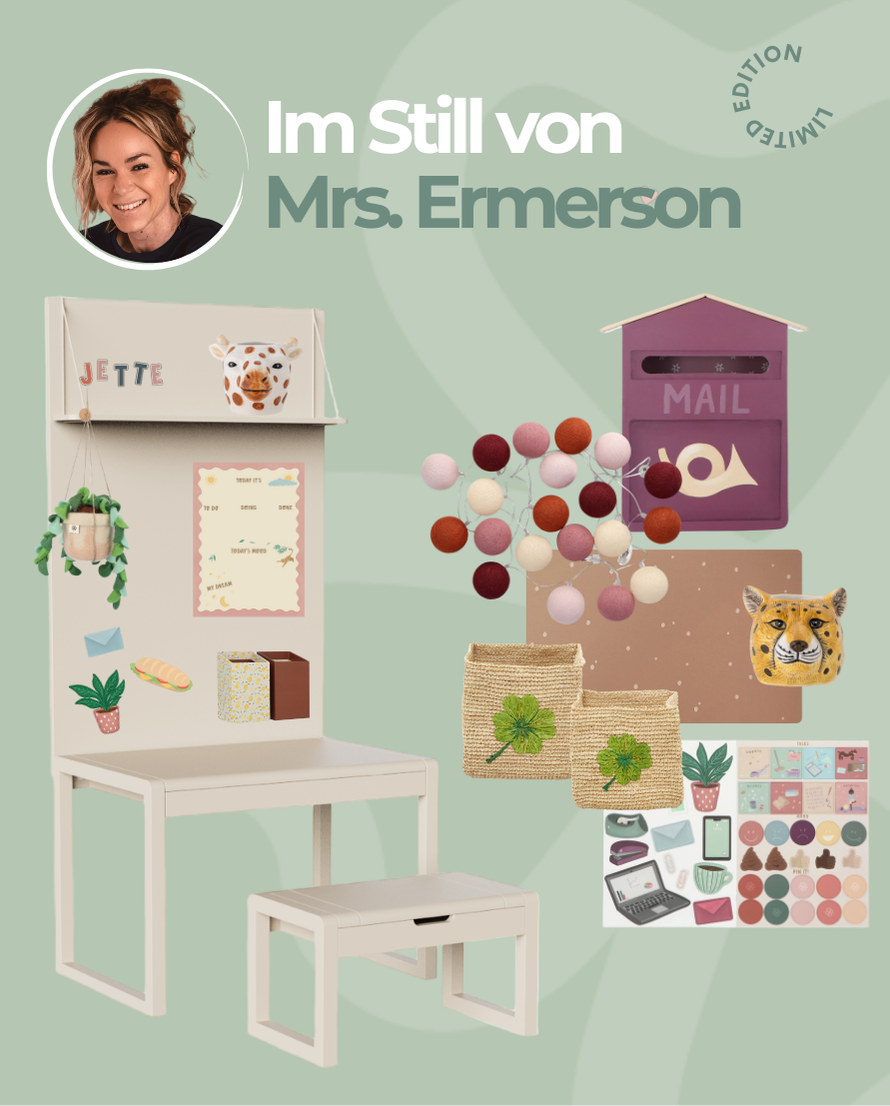 Mrs Ermerson Kinderschreibtisch Paketvorteil