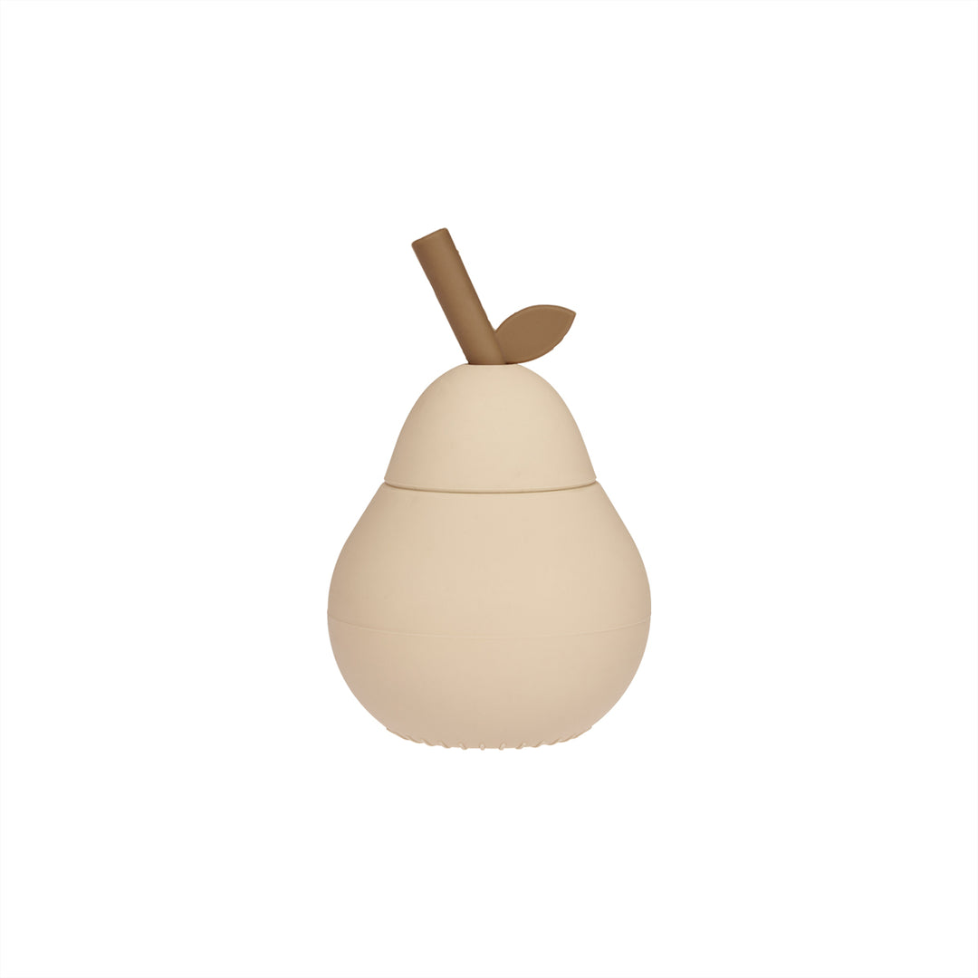 Gobelet Pear - Gobelet pour enfants avec paille - Silicone