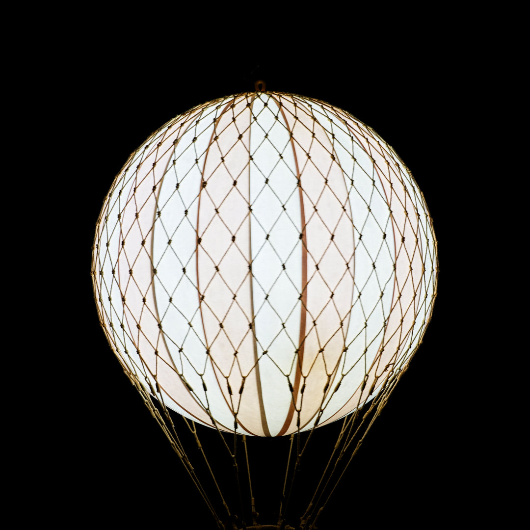 Décoration Montgolfière Royal Aero LED Lumière Rose - Ø32 cm