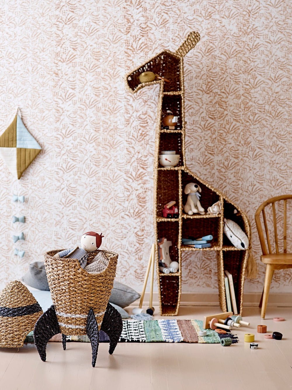 Panier de rangement Cosmina - Rocket - Bloomingville - CloverLiving.Com