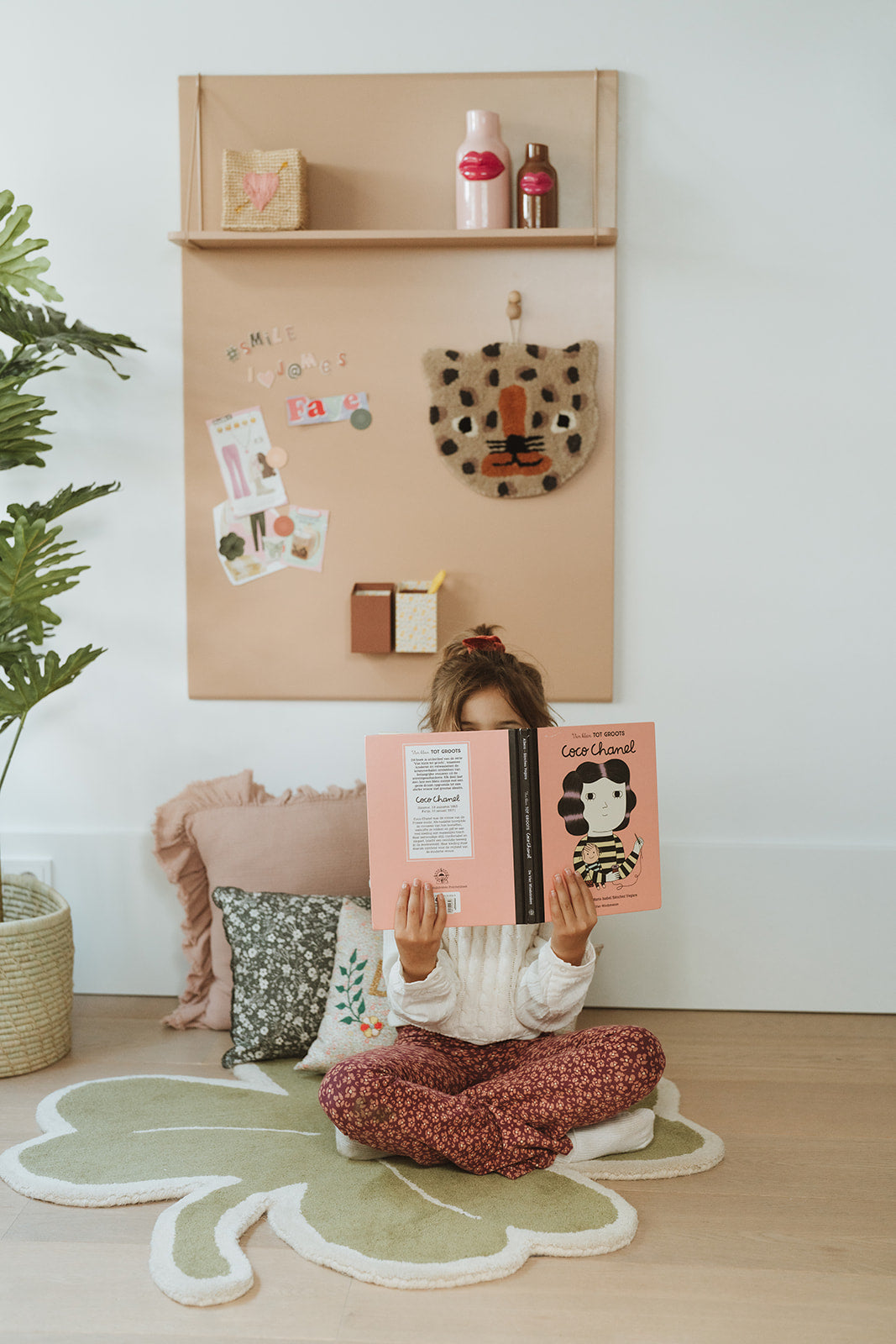 Panier de rangement Coeur - Rose - Petit - Lot de 2