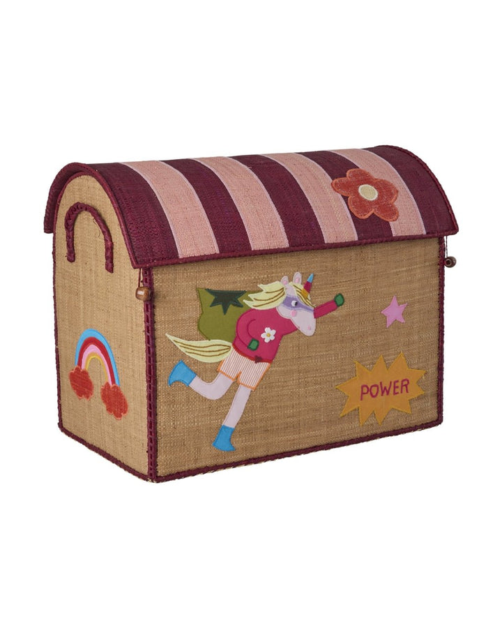 Panier de rangement - Héros à thème - Thé - Moyen - Rice - CloverLiving.com