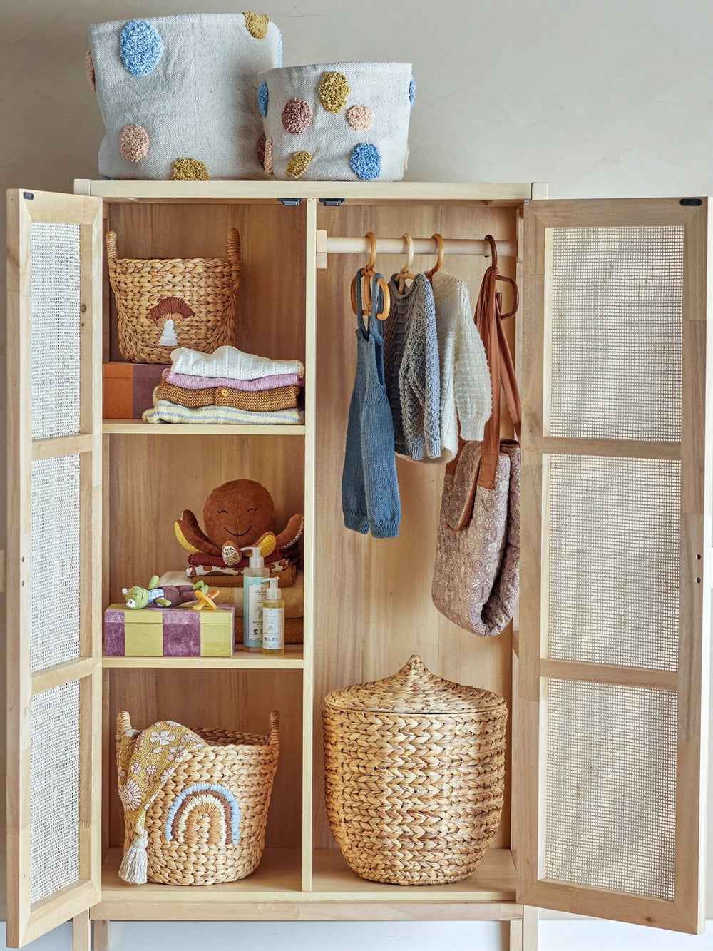 Paniers de Rangement Agnès - Set de 2 - Bloomingville - CloverLiving.Com