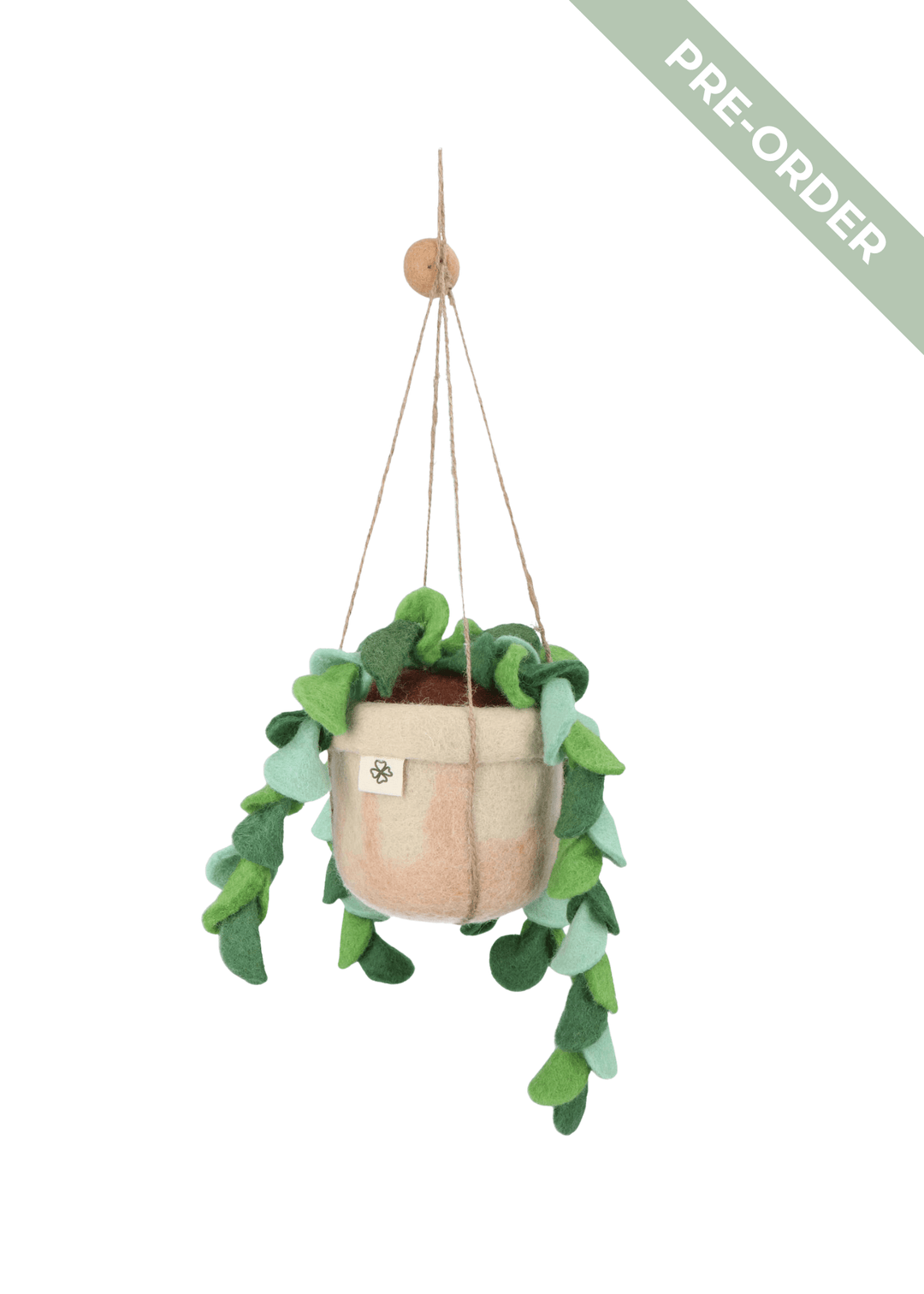 Plante suspendue en feutre - Clover Living - CloverLiving.Com