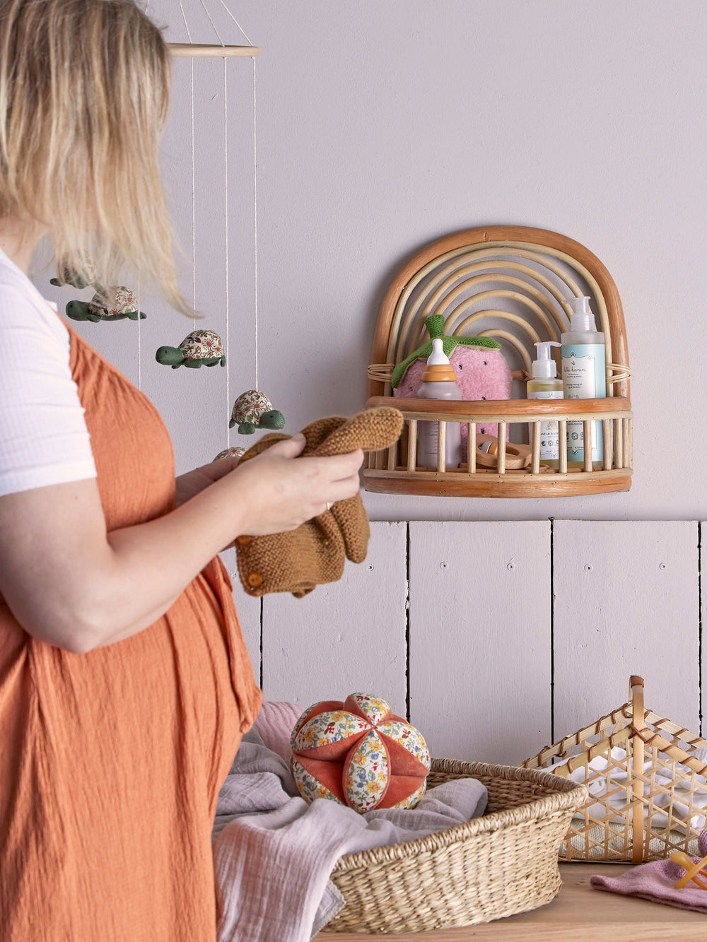Étagère murale Preet – Rotin - Bloomingville - CloverLiving.Com